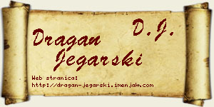 Dragan Jegarski vizit kartica